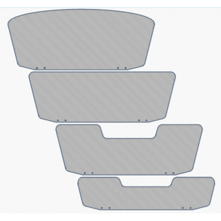 Saute-vent (anti remous - coupe vent) Mazda MX5 ND (2015- AUJOURD'HUI) ET FIAT 124 (2015-2019)