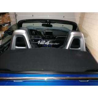 Saute-vent (anti remous - coupe vent) Mazda MX5 ND (2015- AUJOURD'HUI) ET FIAT 124 (2015-2019)
